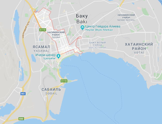 Баку на карте. Районы Баку. Районы Баку на карте. Баку районы города на карте. Карта Баку по районам.